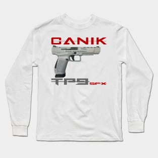 Ghost White Gun Long Sleeve T-Shirt